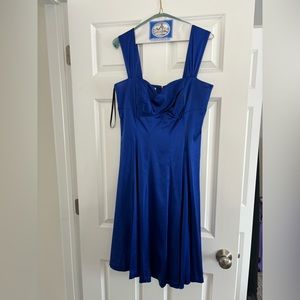 Blue Maggy London cocktail dress size 12. Worn twice.